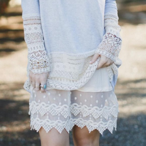 Layering Lace Trim Tank Slip - Picture 2 of 12